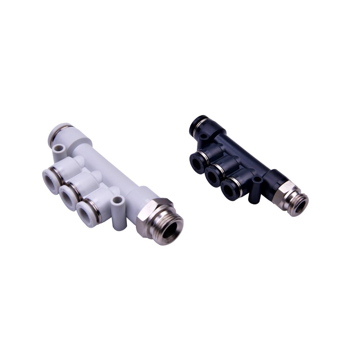 T-šroubení se třemi vývody s vnějším závitem
